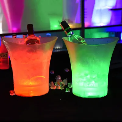LED Ice Bucket Light Up Drink Container