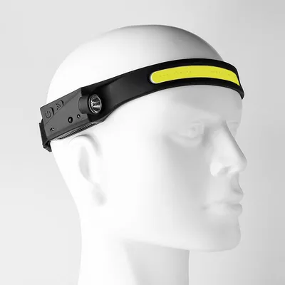 LED Induction Headlamp USB Rechargable Headlight Flashlight 18650 Built-in Battery Head Torch Outdoor Camping Fishing