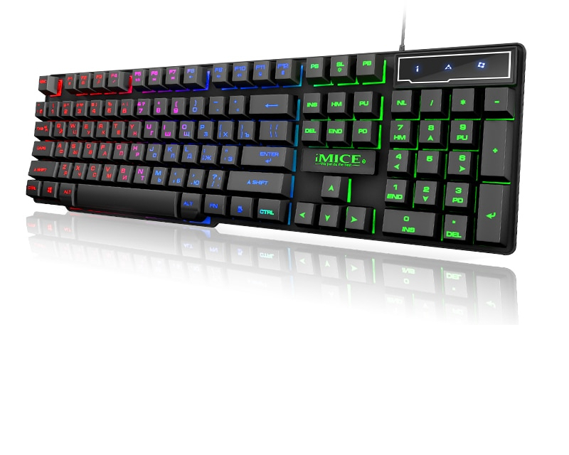 LED Keyboard Backlight Gaming Device LED Keyboard Backlight Gaming Device