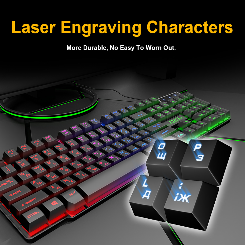 LED Keyboard Backlight Gaming Device LED Keyboard Backlight Gaming Device