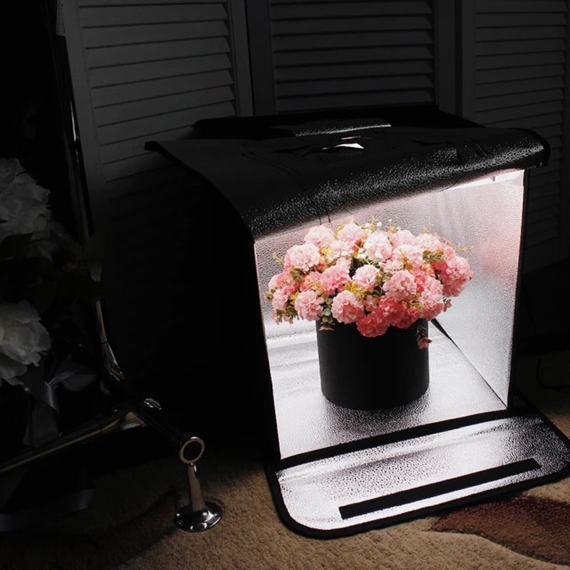 LED Light Box Photography Tent