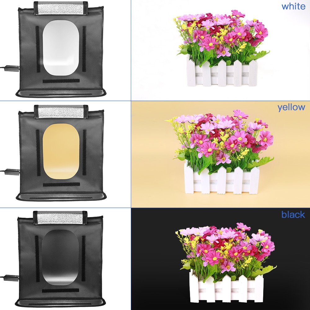 LED Light Box Photography Tent