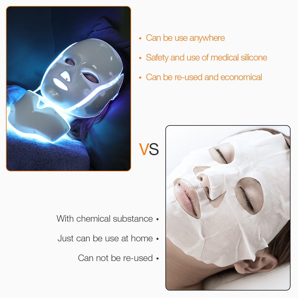 LED Light Therapy Mask Beautifying Tool LED Light Therapy Mask Beautifying Tool