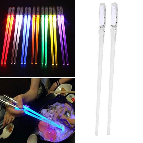 LED Light Up Chopsticks (2 pcs)