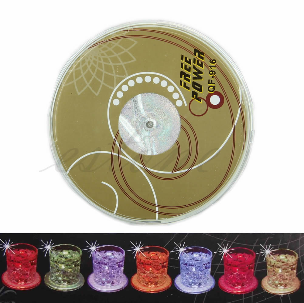 LED Light Up Drink Coasters LED Light Up Drink Coasters