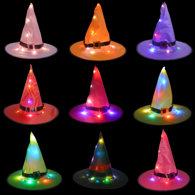 LED Light Up Witch Hat