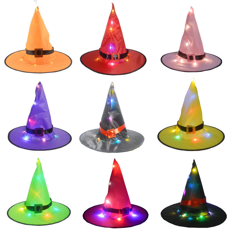 LED Light Up Witch Hat