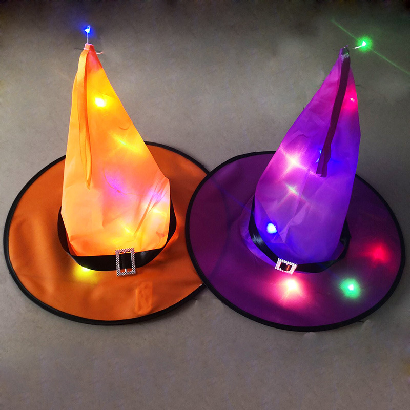 LED Light Up Witch Hat