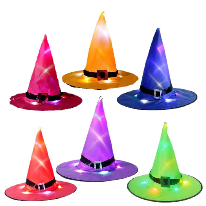 LED Light Up Witch Hat