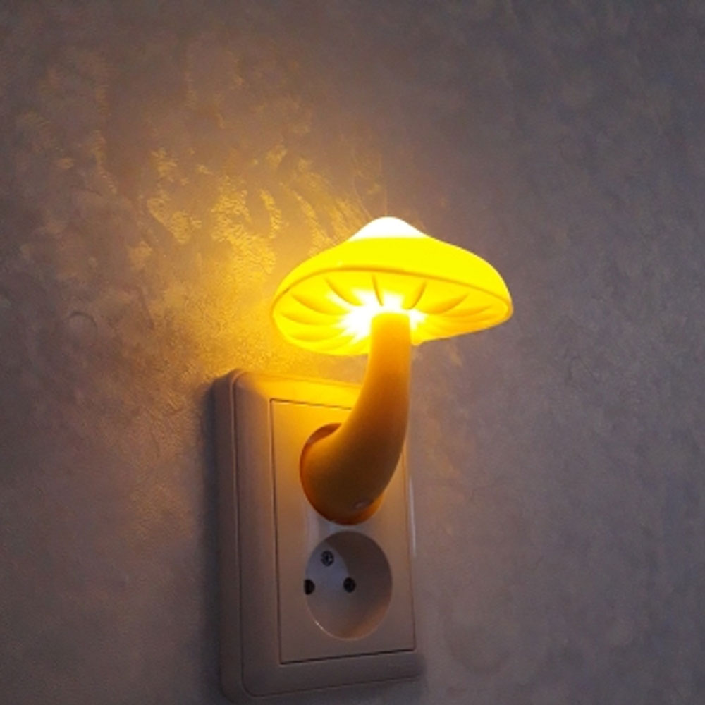LED Mushroom Night Light Lamp