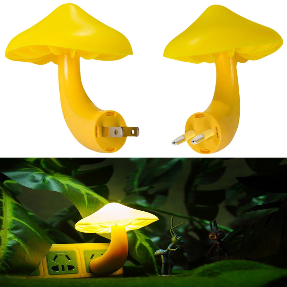 LED Mushroom Night Light Lamp