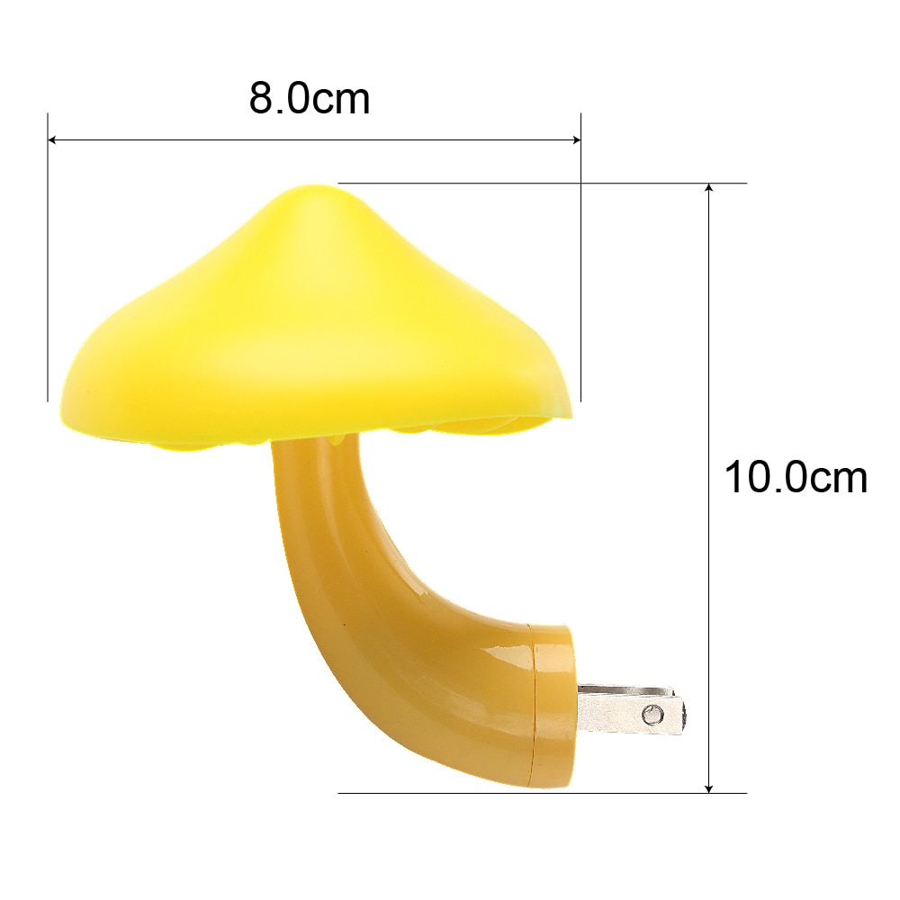 LED Mushroom Night Light Lamp