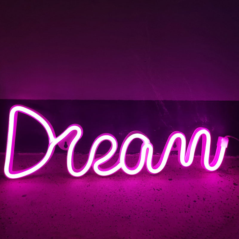 LED Night Light Dream Neon Sign LED Night Light Dream Neon Sign