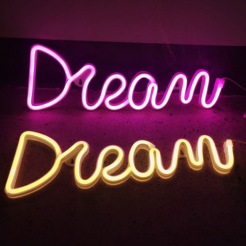 LED Night Light Dream Neon Sign