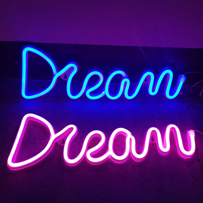 LED Night Light Dream Neon Sign
