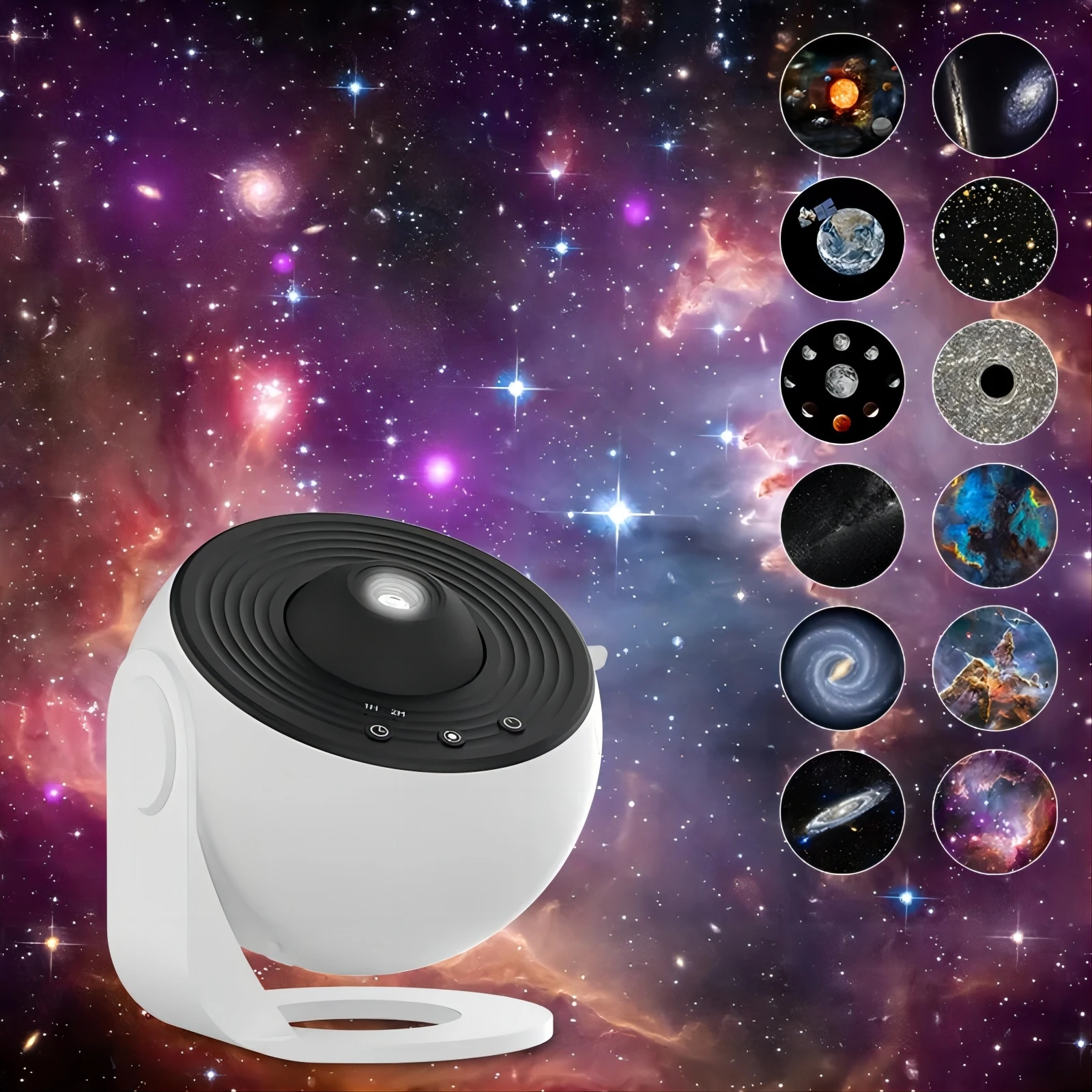 LED Night Light Galaxy Projector Starry Sky Projector 360° Rotate Planetarium Night Lamp For Room Decorative Children LED Night Light Galaxy Projector Starry Sky Projector 360° Rotate Planetarium Night Lamp For Room Decorative Children