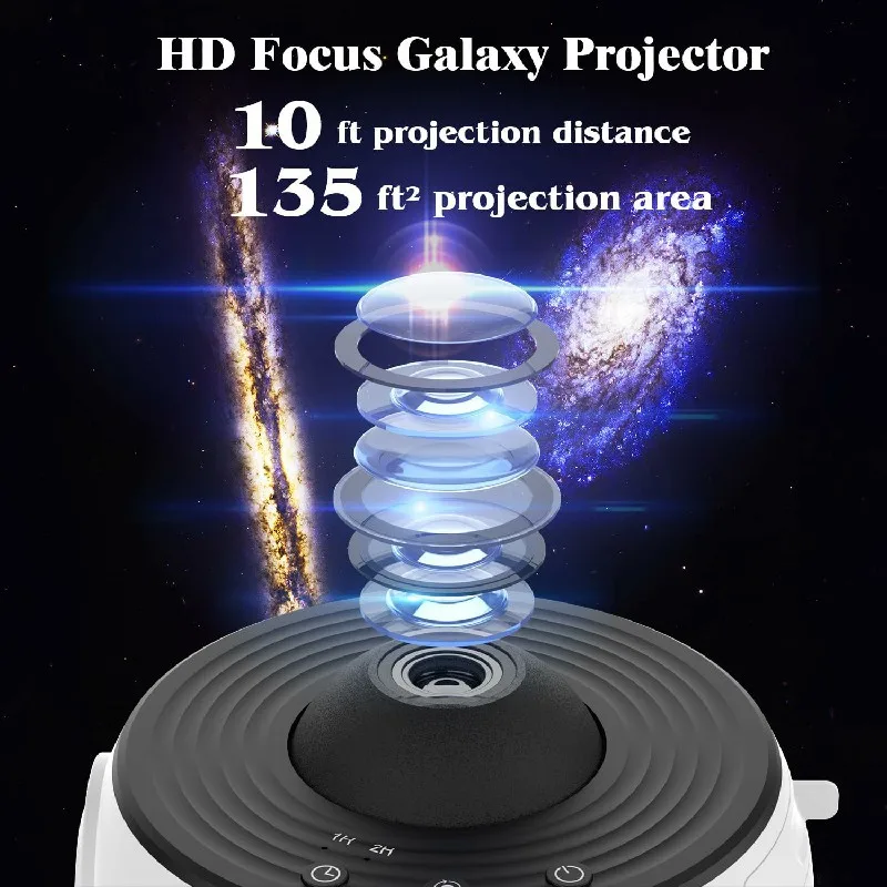 LED Night Light Galaxy Projector Starry Sky Projector 360° Rotate Planetarium Night Lamp For Room Decorative Children LED Night Light Galaxy Projector Starry Sky Projector 360° Rotate Planetarium Night Lamp For Room Decorative Children