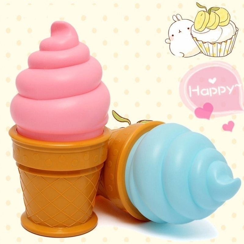 LED Night Light Ice Cream Decor