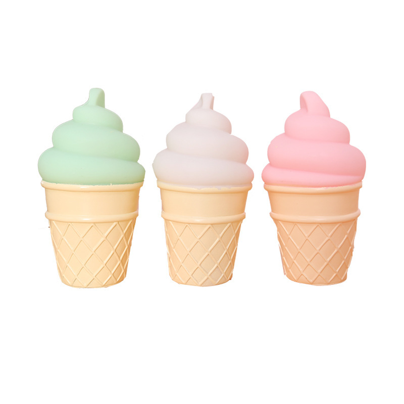 LED Night Light Ice Cream Decor