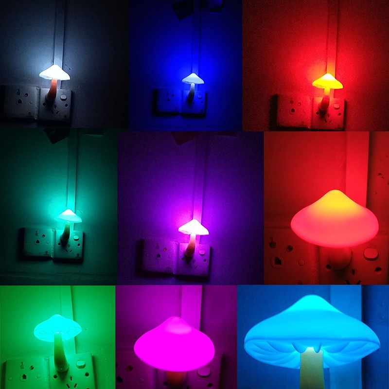 LED Night Light Plug In Lamp