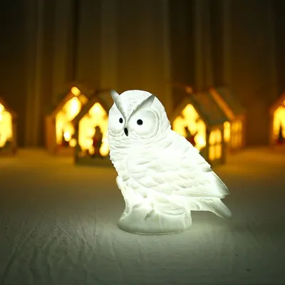 LED Owl Lamp Night Light
