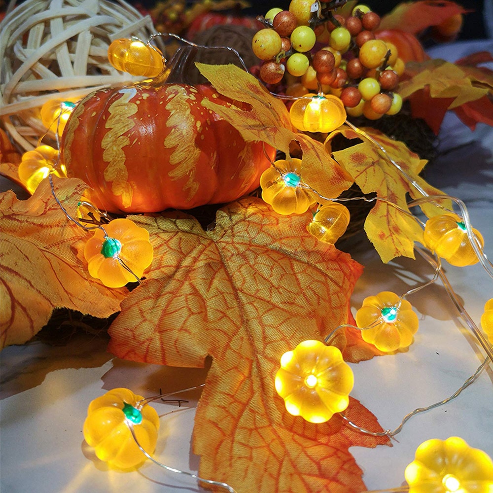 LED Pumpkin Light String with Remote Control LED Pumpkin Light String with Remote Control