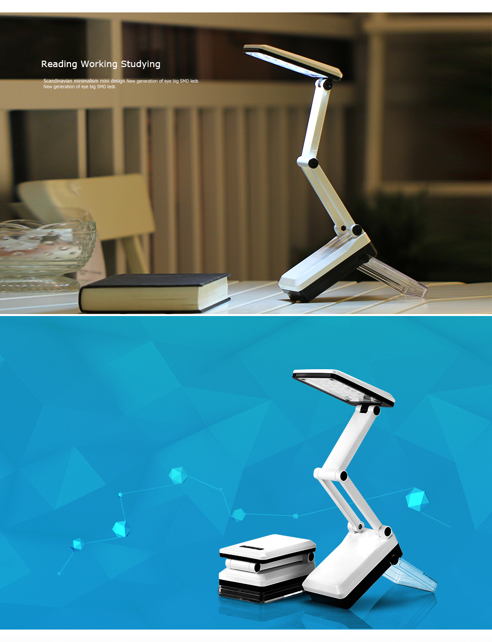 LED Reading Lamp Foldable Desk Light LED Reading Lamp Foldable Desk Light