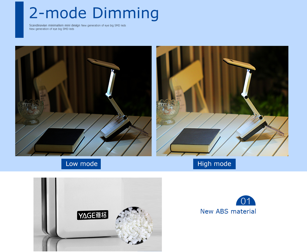 LED Reading Lamp Foldable Desk Light LED Reading Lamp Foldable Desk Light