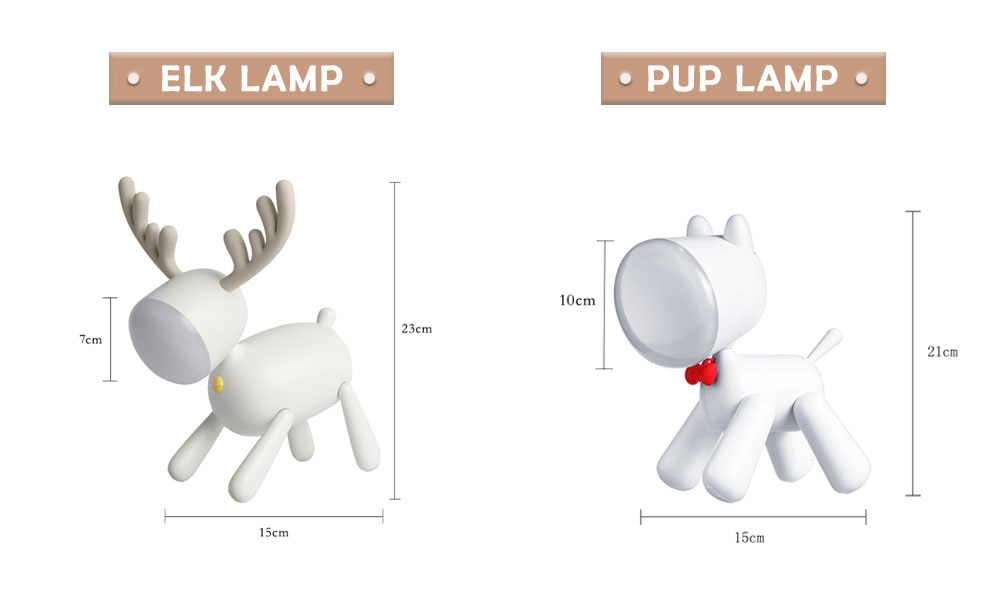 LED Rechargeable Puppy Lamp