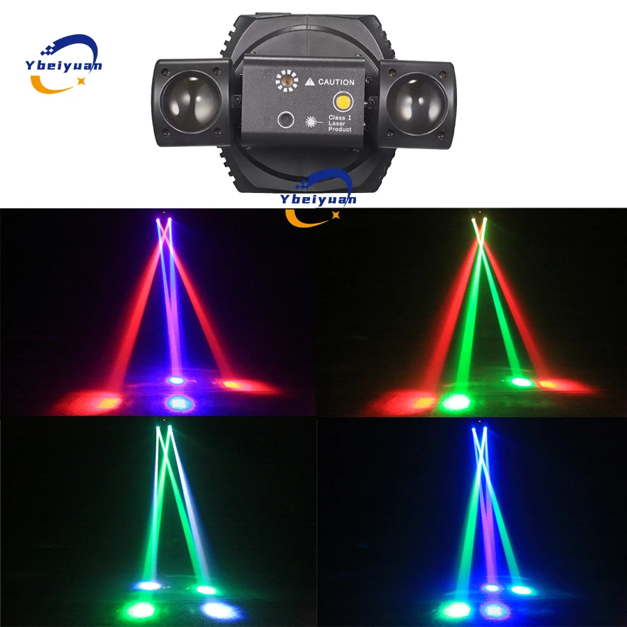 LED Rotating Laser Beam Strobe 3-in-1 Disco Light DMX512 DJ Bar Club Party Wedding Christmas Effect Stage Light LED Rotating Laser Beam Strobe 3-in-1 Disco Light DMX512 DJ Bar Club Party Wedding Christmas Effect Stage Light