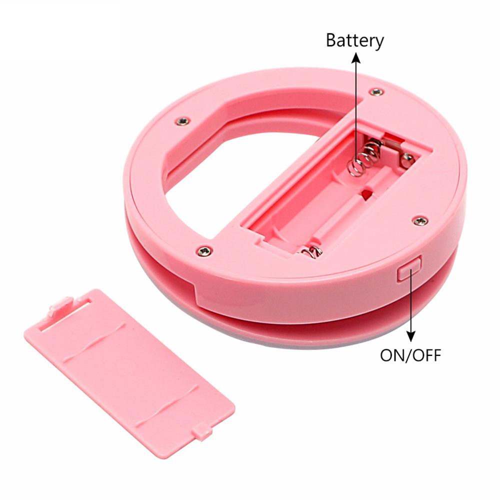 LED Selfie Ring Light Clip-on Lamp LED Selfie Ring Light Clip-on Lamp