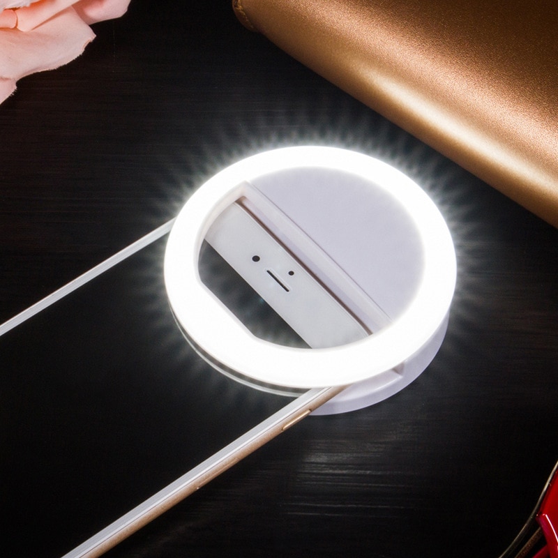 LED Selfie Ring Light Clip-on Lamp LED Selfie Ring Light Clip-on Lamp