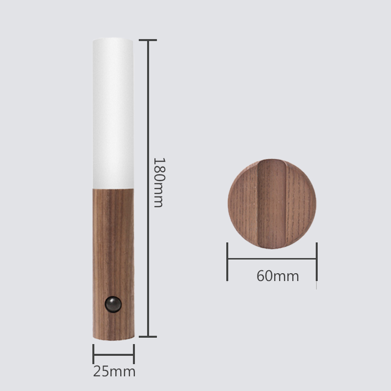 LED Sensor Light Wood Lamp LED Sensor Light Wood Lamp