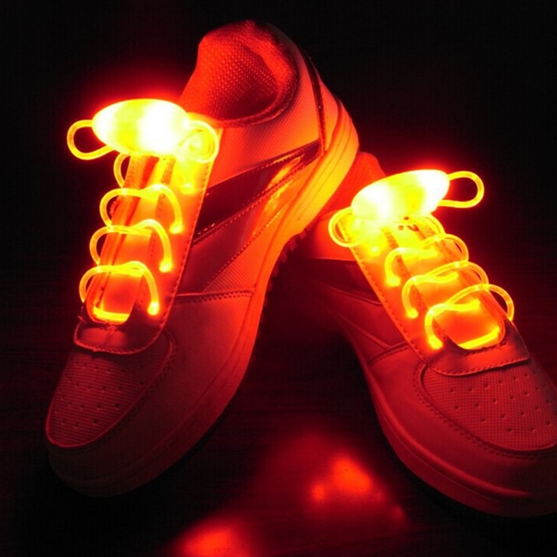 LED Shoelaces Fiber Light Up Ties