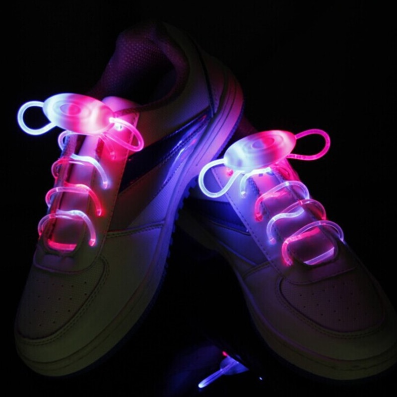 LED Shoelaces Fiber Light Up Ties