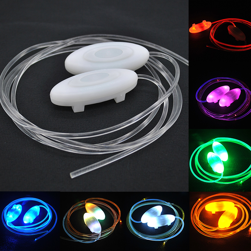 LED Shoelaces Fiber Light Up Ties