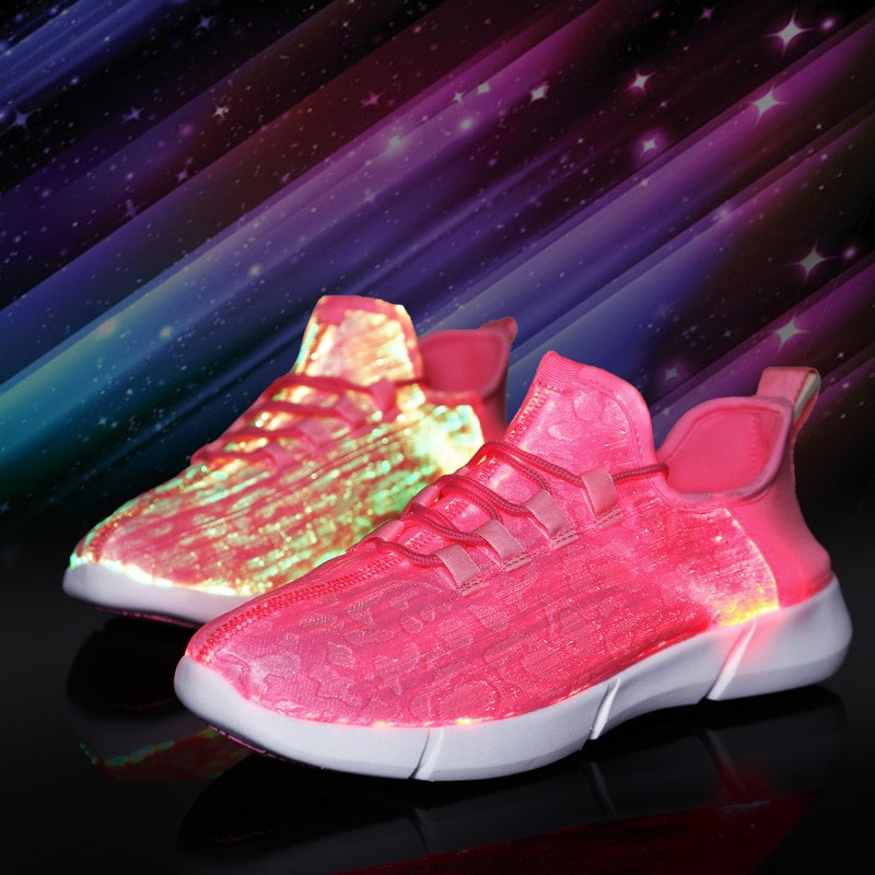 LED Shoes Fiber Optic Light Up Sneakers LED Shoes Fiber Optic Light Up Sneakers
