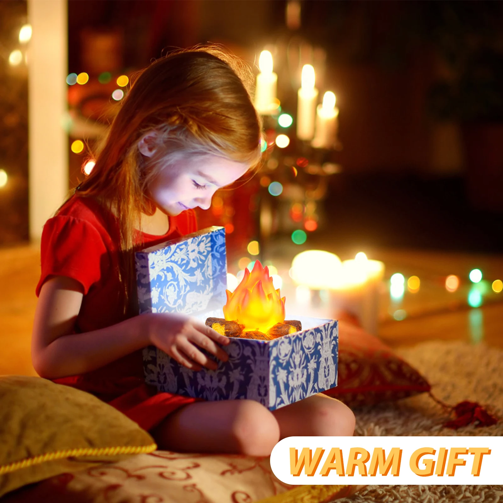 LED Simulated Firewood Flame Lamp Christmas Halloween Outdoor Camping Decor Ornaments Artificial Campfire Lamp Living LED Simulated Firewood Flame Lamp Christmas Halloween Outdoor Camping Decor Ornaments Artificial Campfire Lamp Living