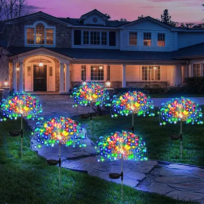 LED Solar Firework Fairy Lights Outdoor Waterproof Lawn Pathway Garden Lights For Patio Yard Party Christmas Wedding LED Solar Firework Fairy Lights Outdoor Waterproof Lawn Pathway Garden Lights For Patio Yard Party Christmas Wedding