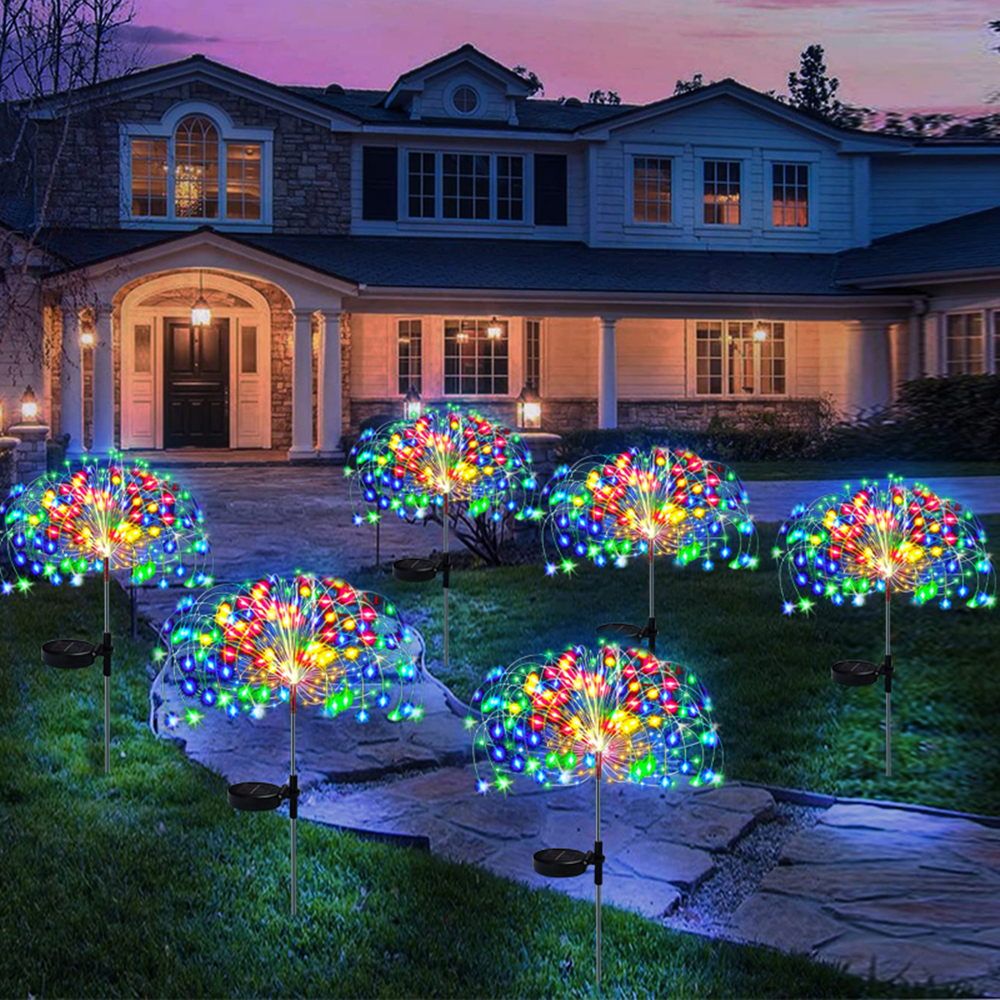 LED Solar Firework Fairy Lights Outdoor Waterproof Lawn Pathway Garden Lights For Patio Yard Party Christmas Wedding LED Solar Firework Fairy Lights Outdoor Waterproof Lawn Pathway Garden Lights For Patio Yard Party Christmas Wedding