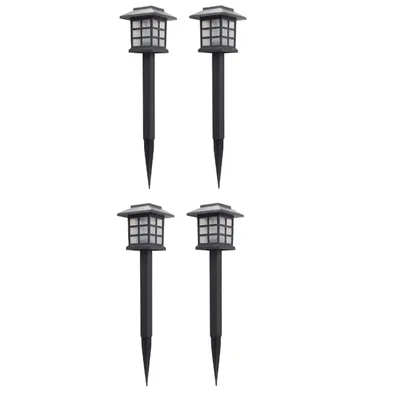 LED Solar Pathway Lights Outdoor Lamp (4pcs) LED Solar Pathway Lights Outdoor Lamp (4pcs)