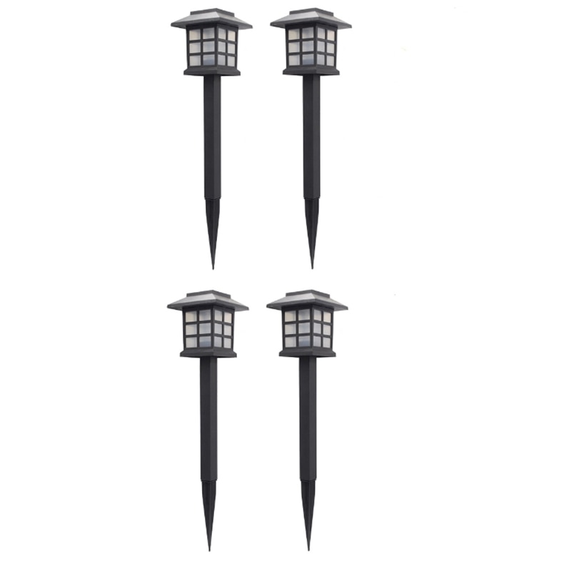 LED Solar Pathway Lights Outdoor Lamp (4pcs) LED Solar Pathway Lights Outdoor Lamp (4pcs)