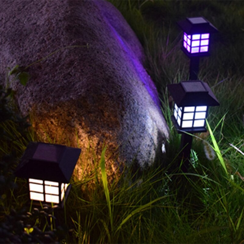 LED Solar Pathway Lights Outdoor Lamp (4pcs) LED Solar Pathway Lights Outdoor Lamp (4pcs)
