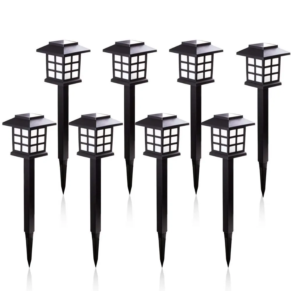 Led Solar Pathway Lights Waterproof Outdoor Solar Lamp for Garden / Landscape / Yard / Patio / Driveway / Walkway