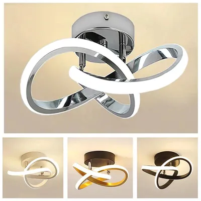 LED Strip Aisle Ceiling Lights Modern Minimalist Living Room Lamps For Balcony Entrance Staircase Home Decor Fixtures