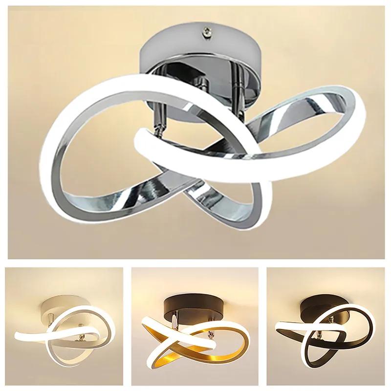 LED Strip Aisle Ceiling Lights Modern Minimalist Living Room Lamps For Balcony Entrance Staircase Home Decor Fixtures