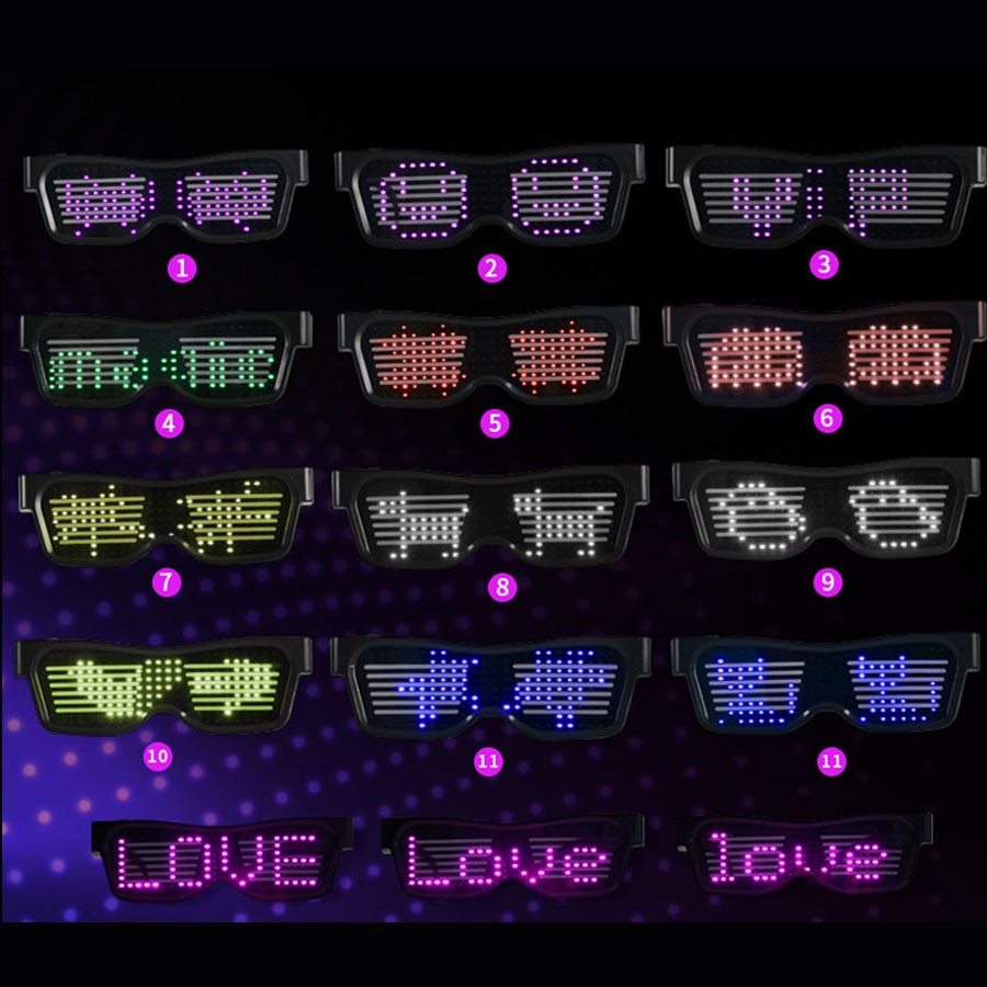 LED Sunglasses Party Eyewear LED Sunglasses Party Eyewear