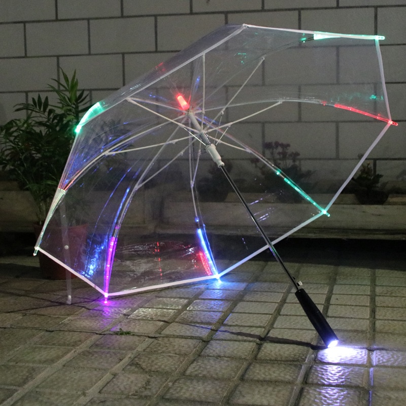 LED Umbrella Transparent Design LED Umbrella Transparent Design