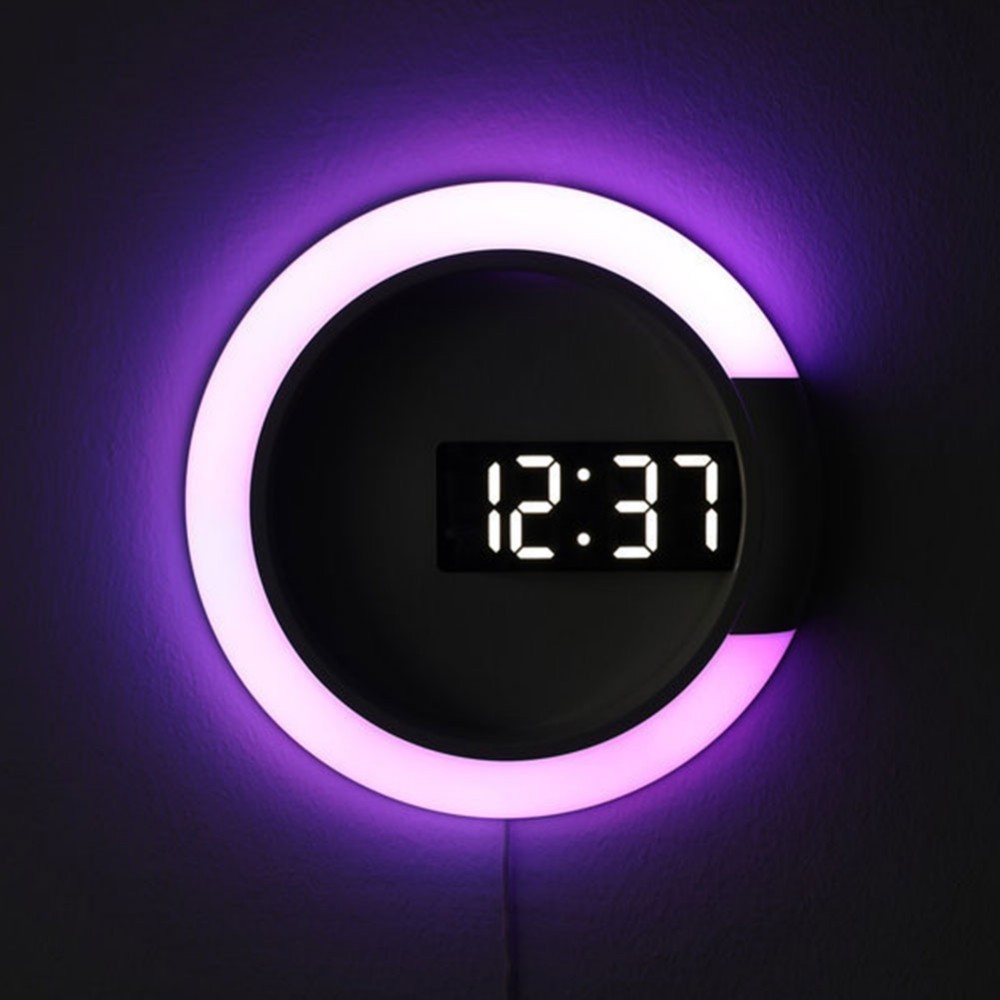 LED Wall Clock Digital Night Light LED Wall Clock Digital Night Light