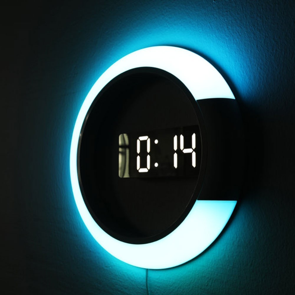LED Wall Clock Digital Night Light LED Wall Clock Digital Night Light